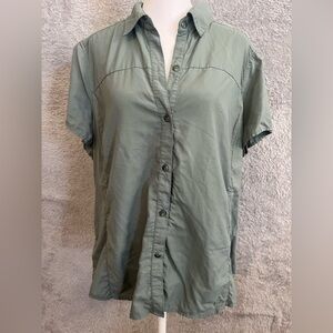 REÍ Sun Protection Women  XL  UPF 40+ Hiking Fishing Vented Camp Tactel Nylon